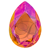 SWAROVSKI 4327 Fancy Brooch Stone Pear 30x20 Astral Pink
